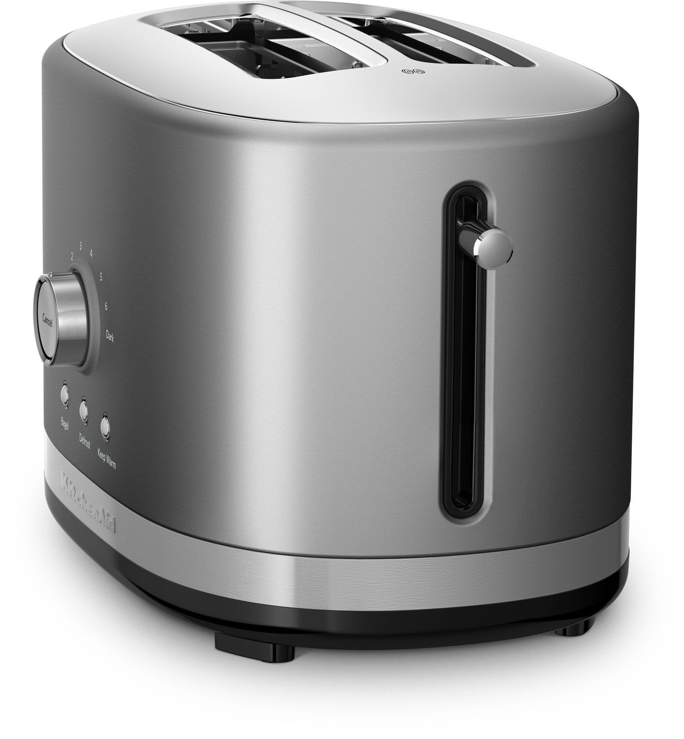 KitchenAid Contour Silver 2-Slice Toaster with High-Lift Lever - KMT2116CU