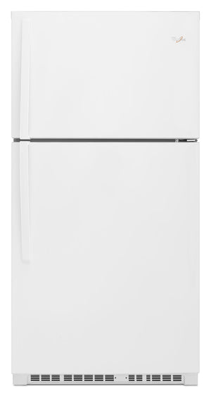 Whirlpool Réfrigérateur 21,3 pi³ de 33 po avec congélateur en haut blanc - WRT541SZDW