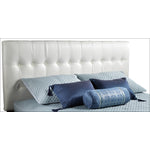 Moonlight Adjustable Queen Headboard - White