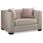 Mika Chair and a Half - Taupe