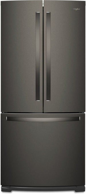 Whirlpool Réfrigérateur 19,7 pi³ avec porte à deux battants inox noir WRF560SFHV