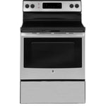 GE Stainless Steel Freestanding Electric Range (5.0 Cu. Ft.) - JCB630SKSS