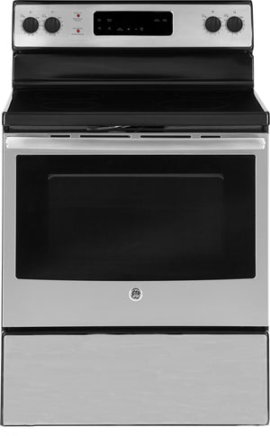 GE Cuisinière électrique 5,0 pi³ inox JCB630SKSS