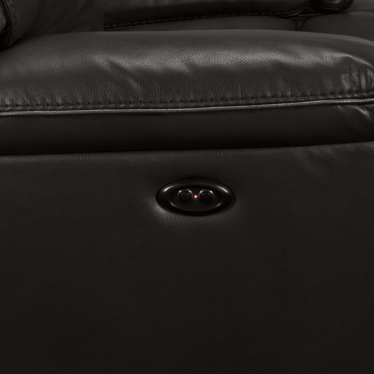 Lanette Power Reclining Sofa - Black