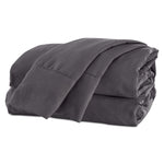 Acadia King Sheet Set - Medium Grey