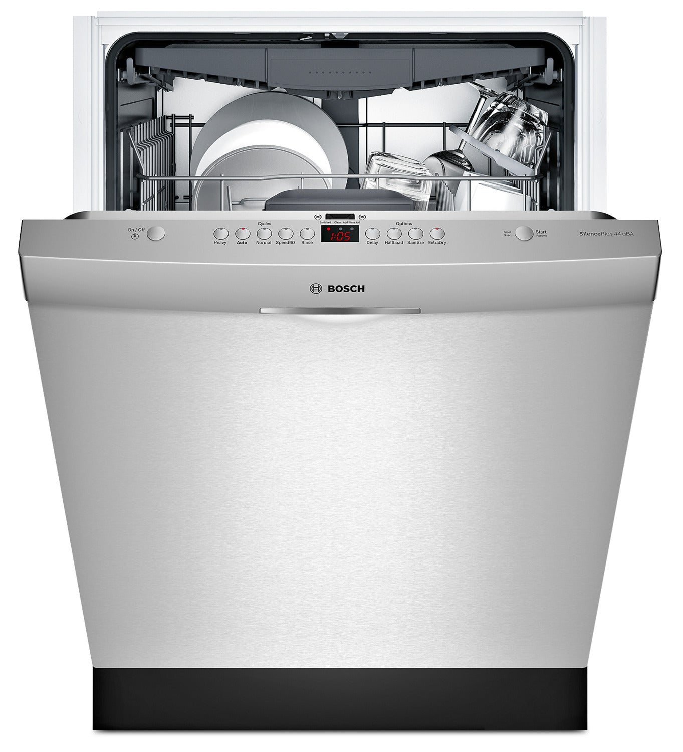Bosch Stainless Steel 24" Dishwasher - SHSM63W55N