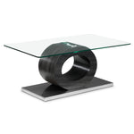 Las Vegas 41.5" Coffee Table - Dark Grey