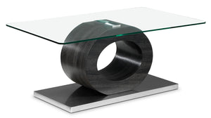 Las Vegas Table de centre 41,5 po - gris foncé