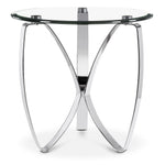 Nico End Table - Chrome