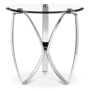 Nico Table de bout - chrome