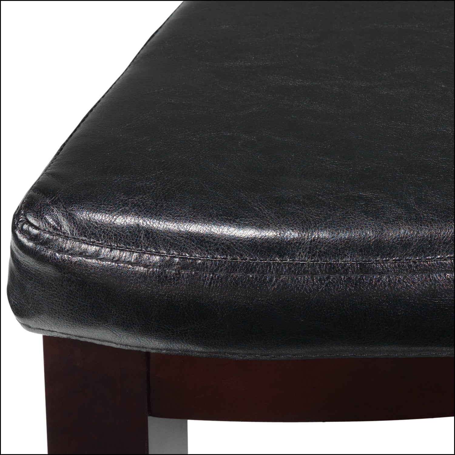 Emma Coffee Table w/ Four Ottomans - Espresso