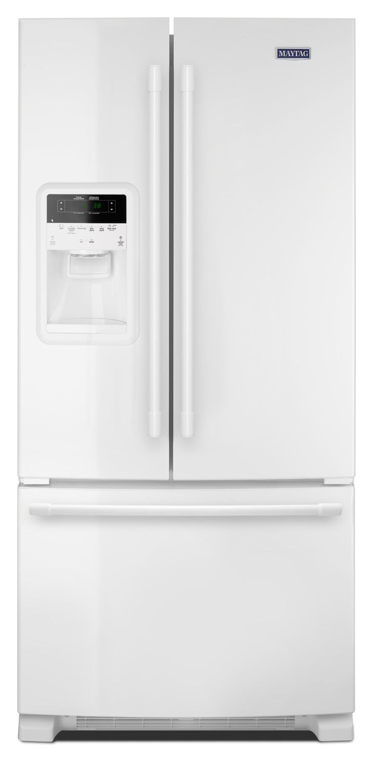 Maytag White French Door Refrigerator (21.7 Cu. Ft.) - MFI2269FRW