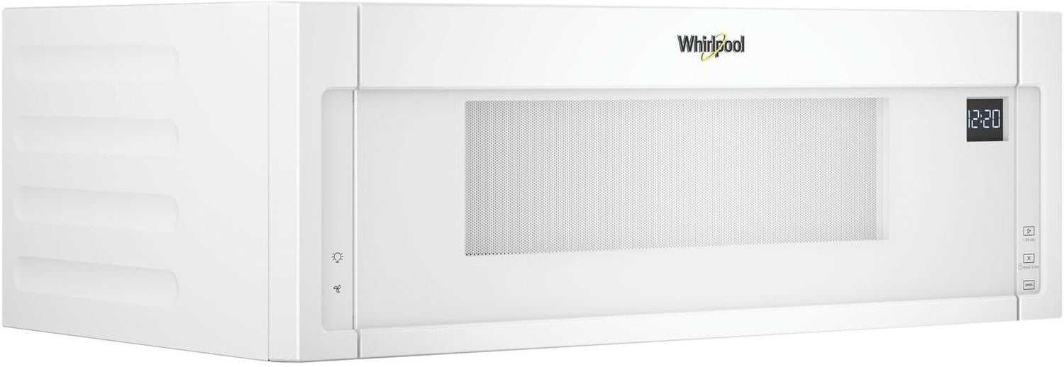 Whirlpool White Over-the-Range Microwave and Hood Combination (1.1 Cu. Ft.) - YWML55011HW
