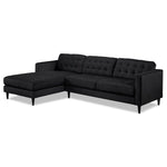 Paragon 2-Piece Sectional with Left-Facing Chaise - Charcoal