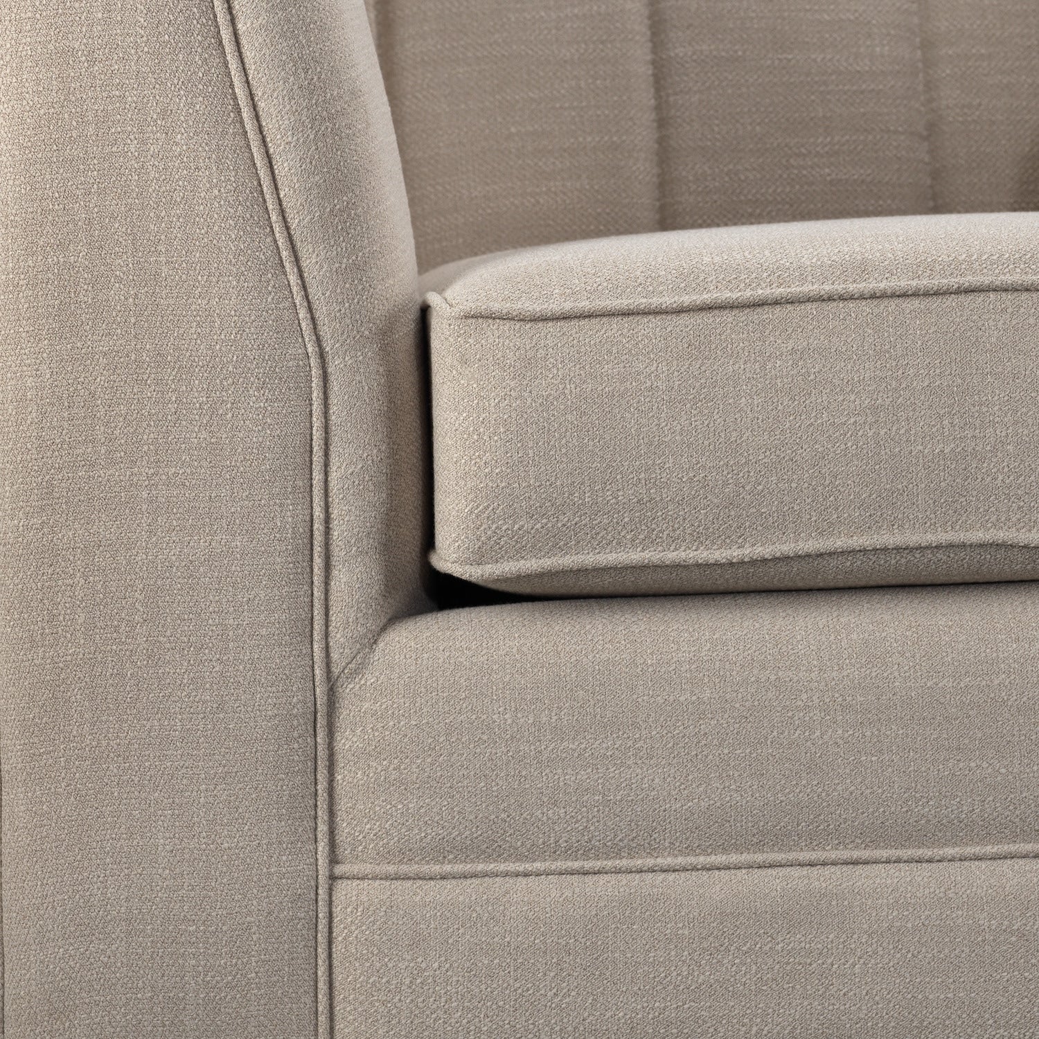 Mika Chair and a Half - Taupe