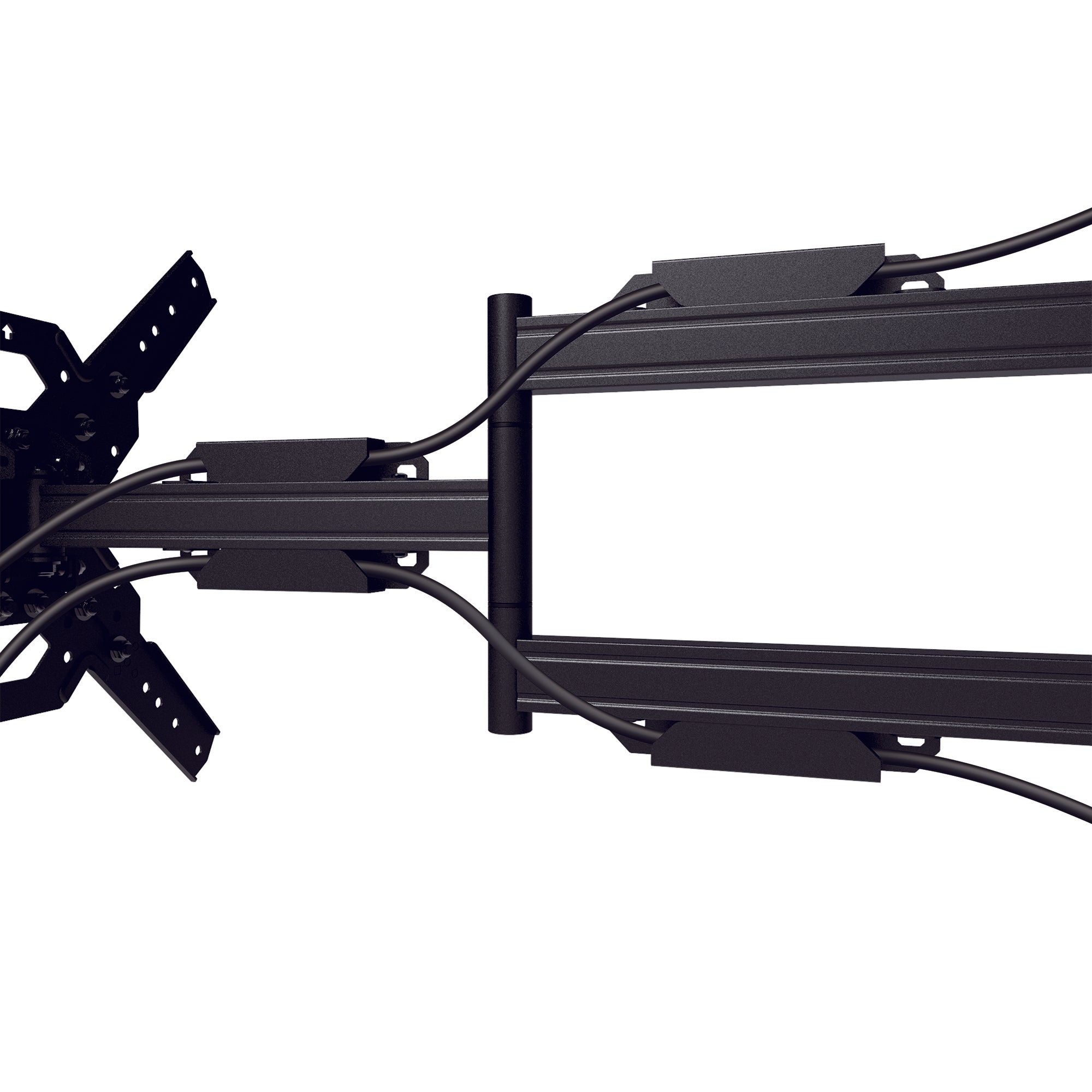 Full Motion Single Stud TV Wall Mount with 28" Extension for 30" to 70" TVs - PS400