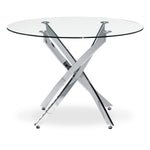 Atlantis Dining Table - Chrome