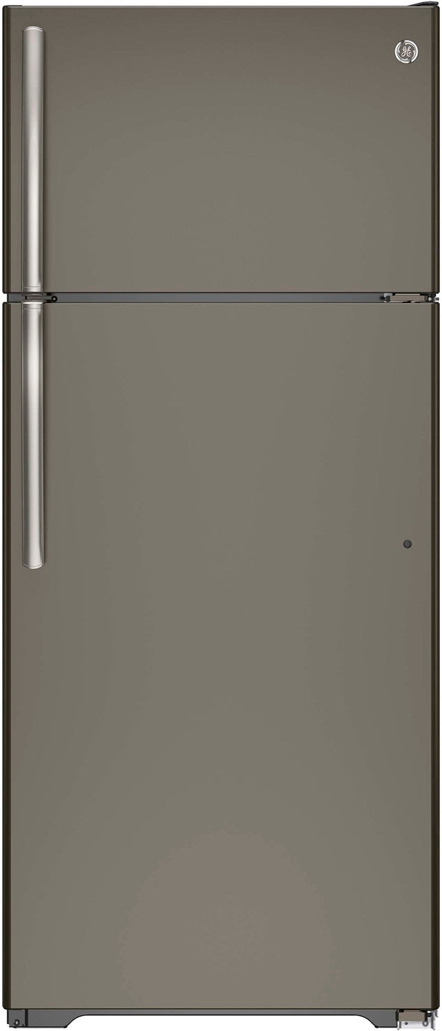 GE Slate TOP-FREEZER REFRIGERATOR (17.5 CU. FT.) - GTE18GMHES