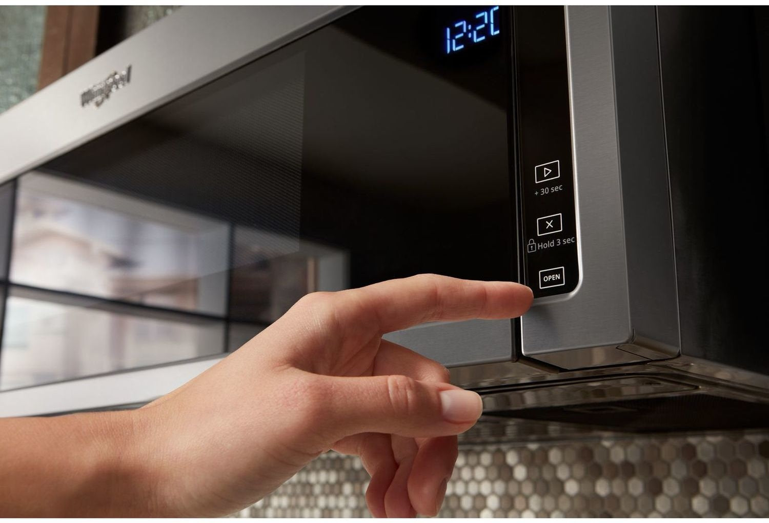 Whirlpool Stainless Steel Over-the-Range Microwave and Hood Combination (1.1 Cu. Ft.) - YWML75011HZ