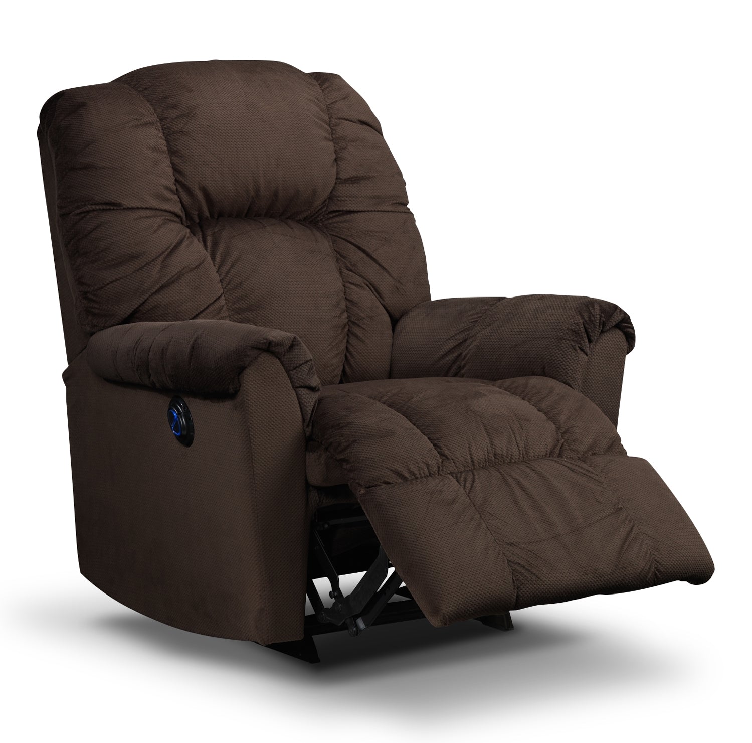 Ghida Power Rocker Recliner - Brown