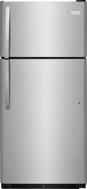 Frigidaire Réfrigérateur 18 pi³ avec congélateur en haut inox FFTR1821TS