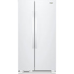 Whirlpool 33.13" 22 Cu. Ft. White Side-by-Side Refrigerator - WRS312SNHW