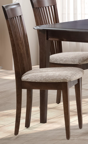 Granby Chaise sans bras - brun foncé