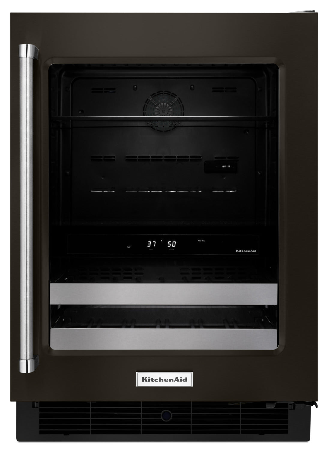 KitchenAid Black Stainless Steel Beverage Centre (4.8 Cu. Ft.) - KUBR304EBS