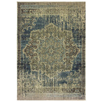 Richelieu W6649HL Distressed Traditional Area Rug (5'3"X7'6")