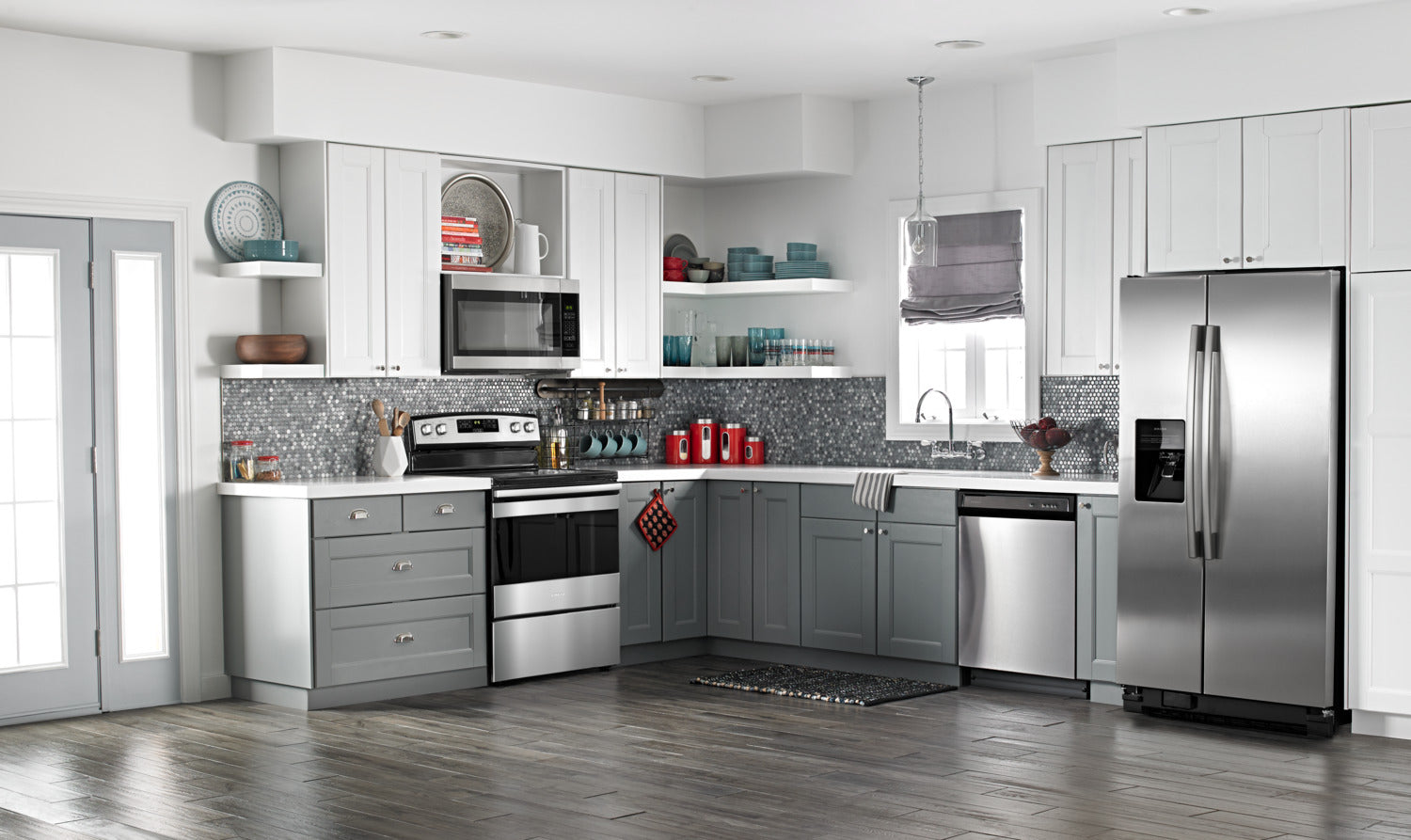 Amana Stainless Steel Over-the-Range Microwave (1.6 Cu. Ft.) - YAMV2307PFS