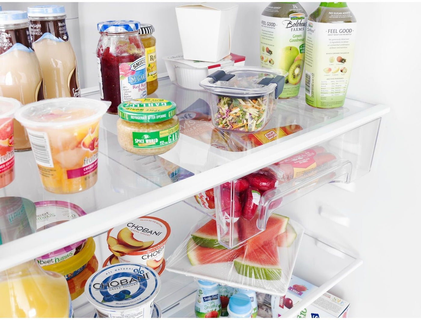 Whirlpool 32.8" 21 Cu. Ft. Stainless Steel Top-Freezer Refrigerator - WRT541SZDZ