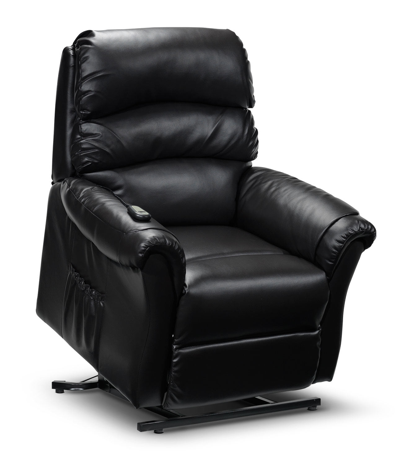 Paolo Power Lift Recliner - Dark Brown