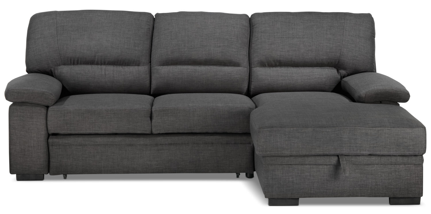 Tessaro Pop-Up Sofa Bed - Charcoal