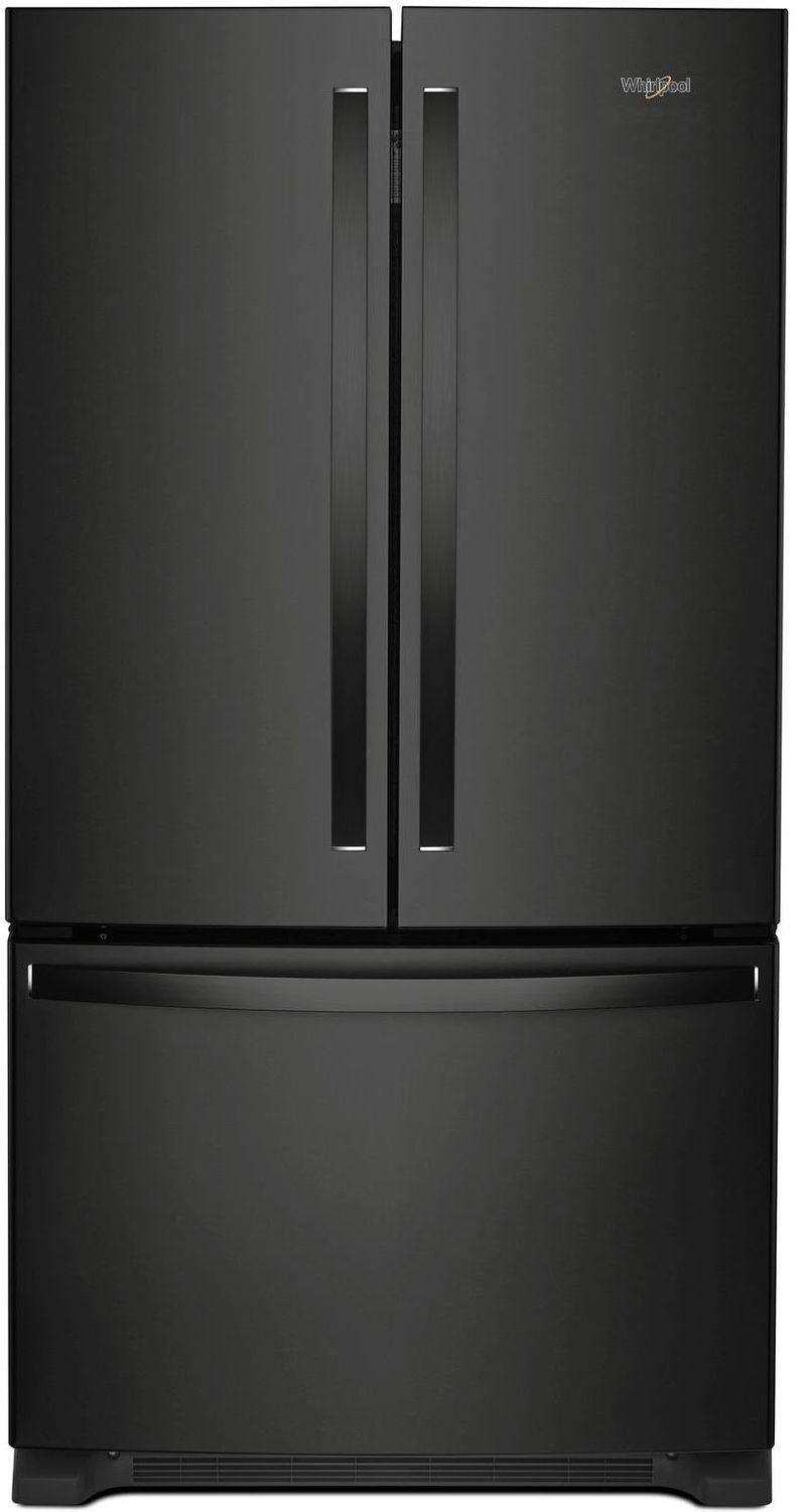 Whirlpool Black French Door Refrigerator (25 Cu. Ft.) - WRF535SWHB