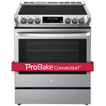 LG Appliances Stainless Steel Slide-In Electric Convection Range (6.3 Cu. Ft.) - LSE4611ST