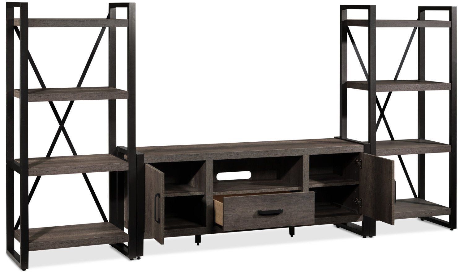 Dean TV Stand - Greystone