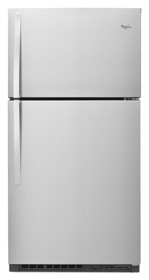 Whirlpool Réfrigérateur 21,3 pi³ de 33 po avec congélateur en haut acier inoxydable - WRT541SZDM