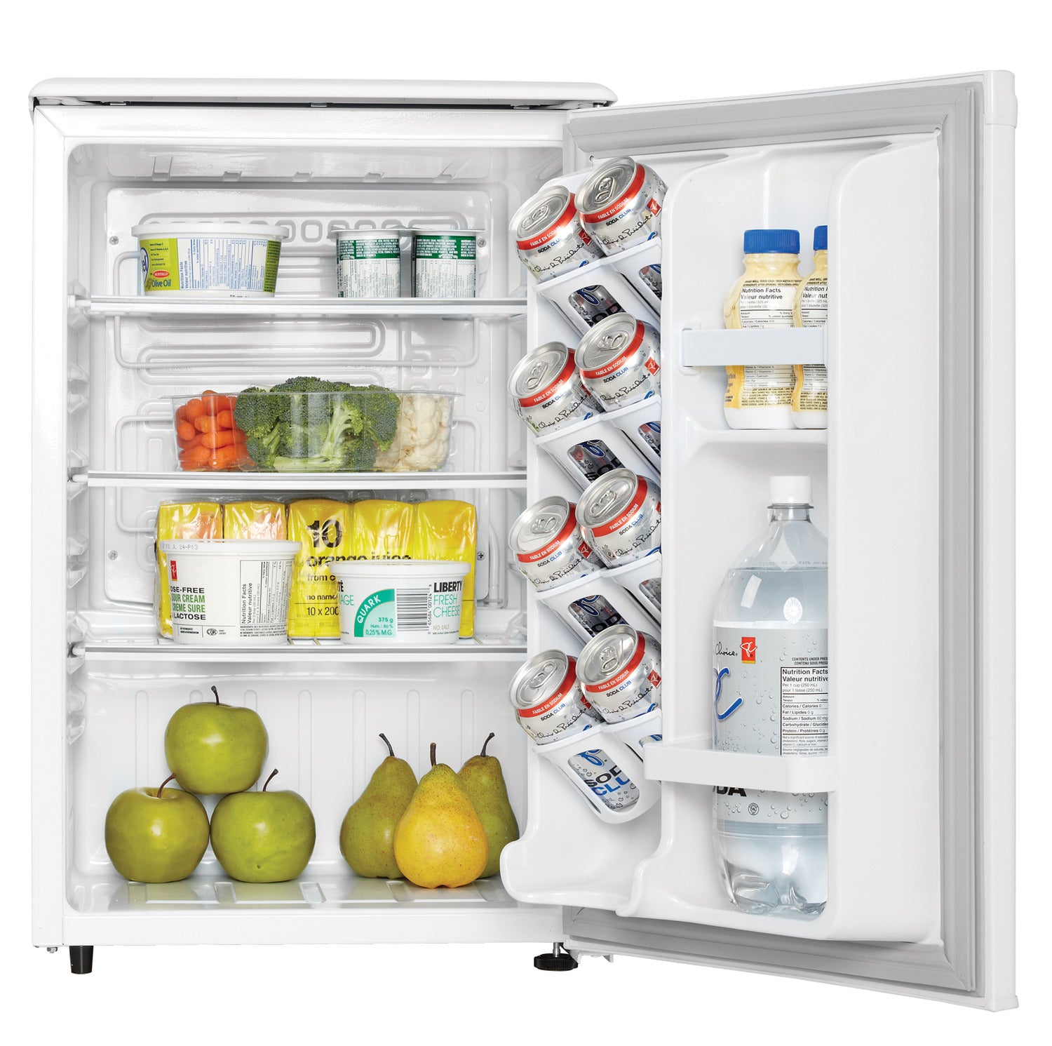 Danby White Compact Refrigerator (2.6 cu. ft.) - DAR026A1WDD