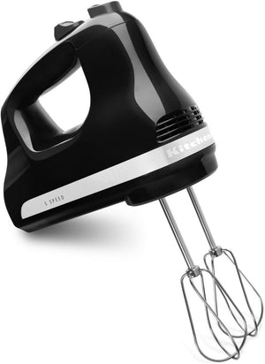 KitchenAid Batteur à main Ultra PowerMC 5 vitesses noir onyx KHM512OB