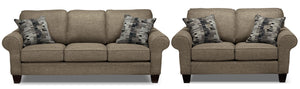 Drake Ens. Sofa et causeuse – mercure