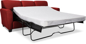 Ashby Sofa-lit grand - rouge