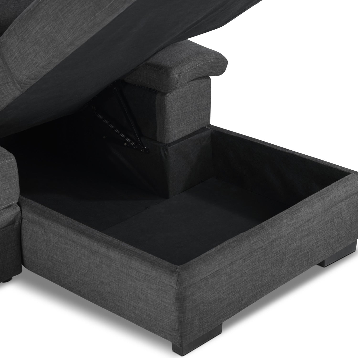 Tessaro Pop-Up Sofa Bed - Charcoal