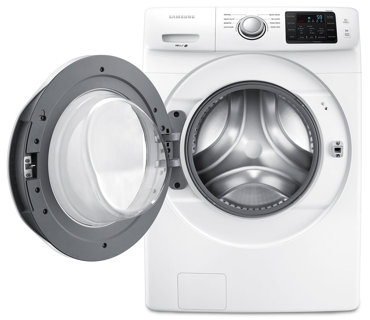 Samsung White Front-Load Washer (5.2 Cu. Ft. IEC) - WF45M5100AW/A5