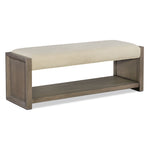 Rachael Ray Highline Upholstered Bench - Greige