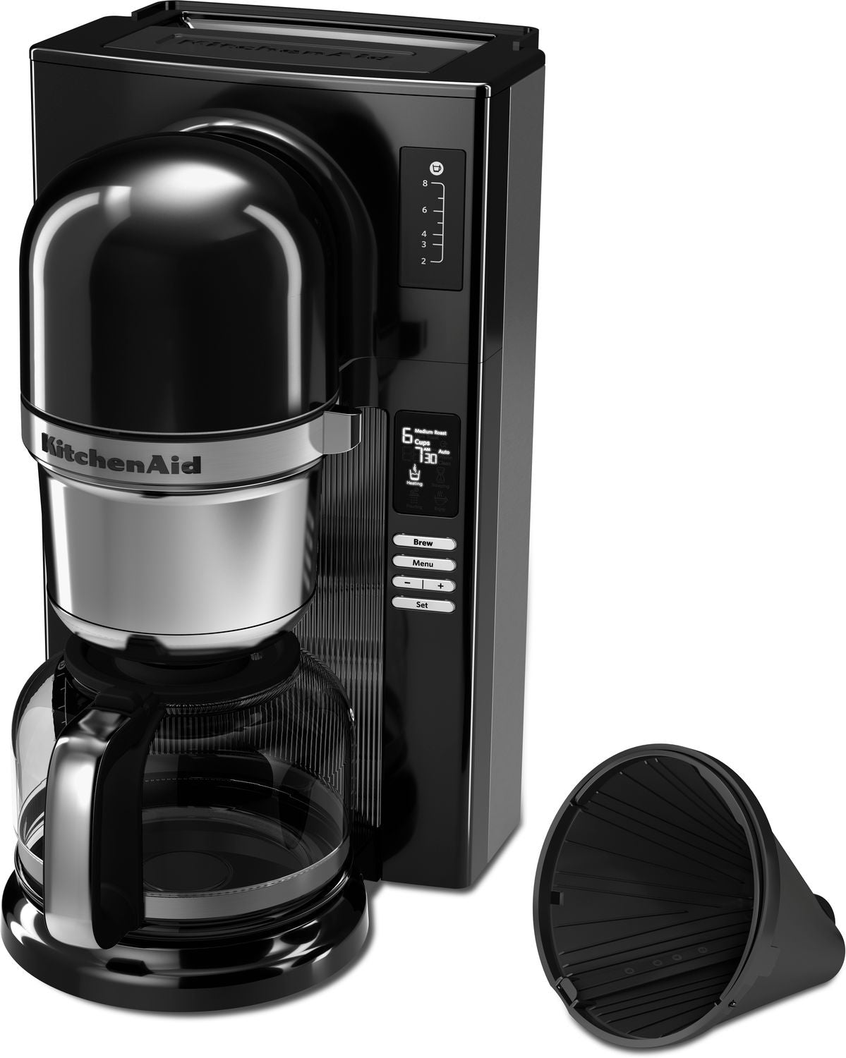 KitchenAid Onyx Black Custom Pour Over Coffee Brewer - KCM0802OB