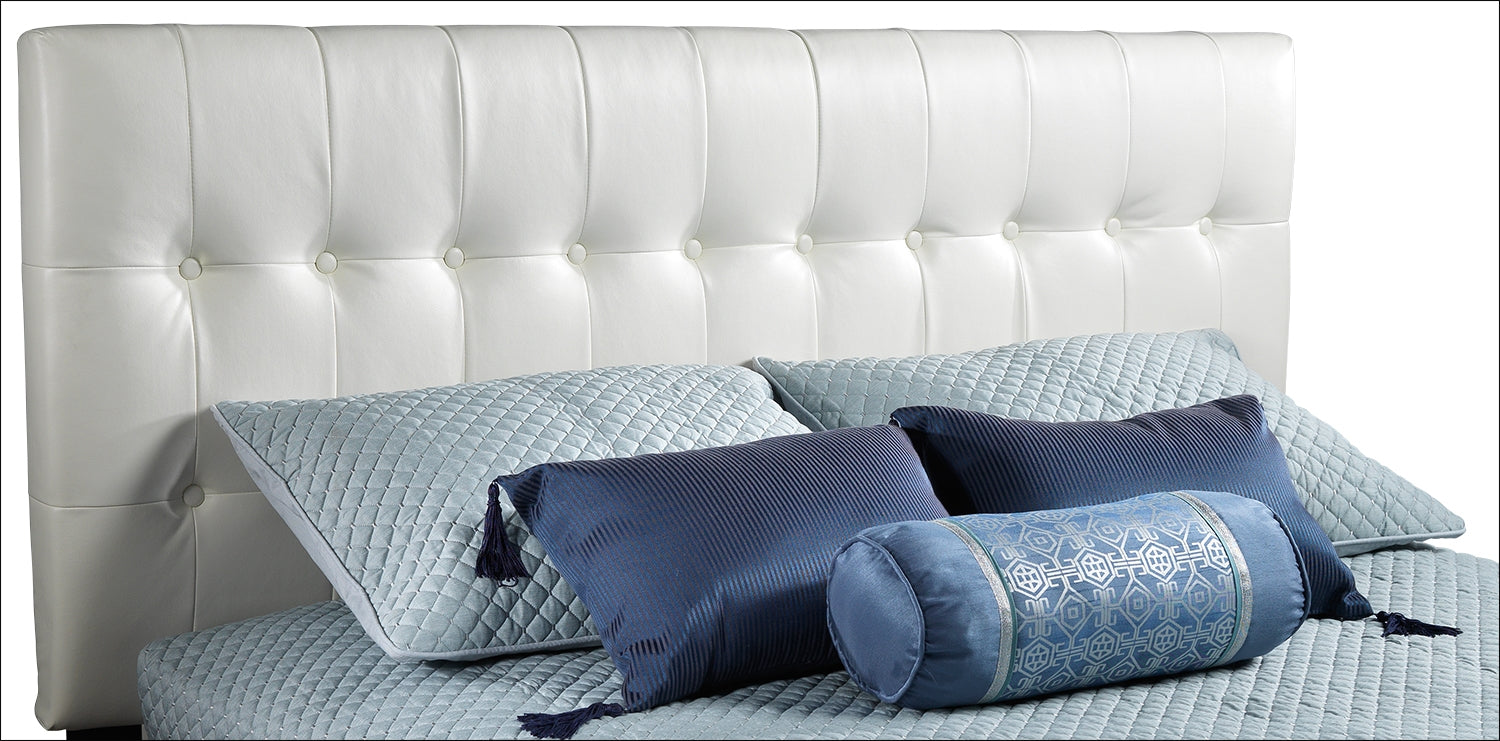Moonlight Adjustable Full Headboard - White
