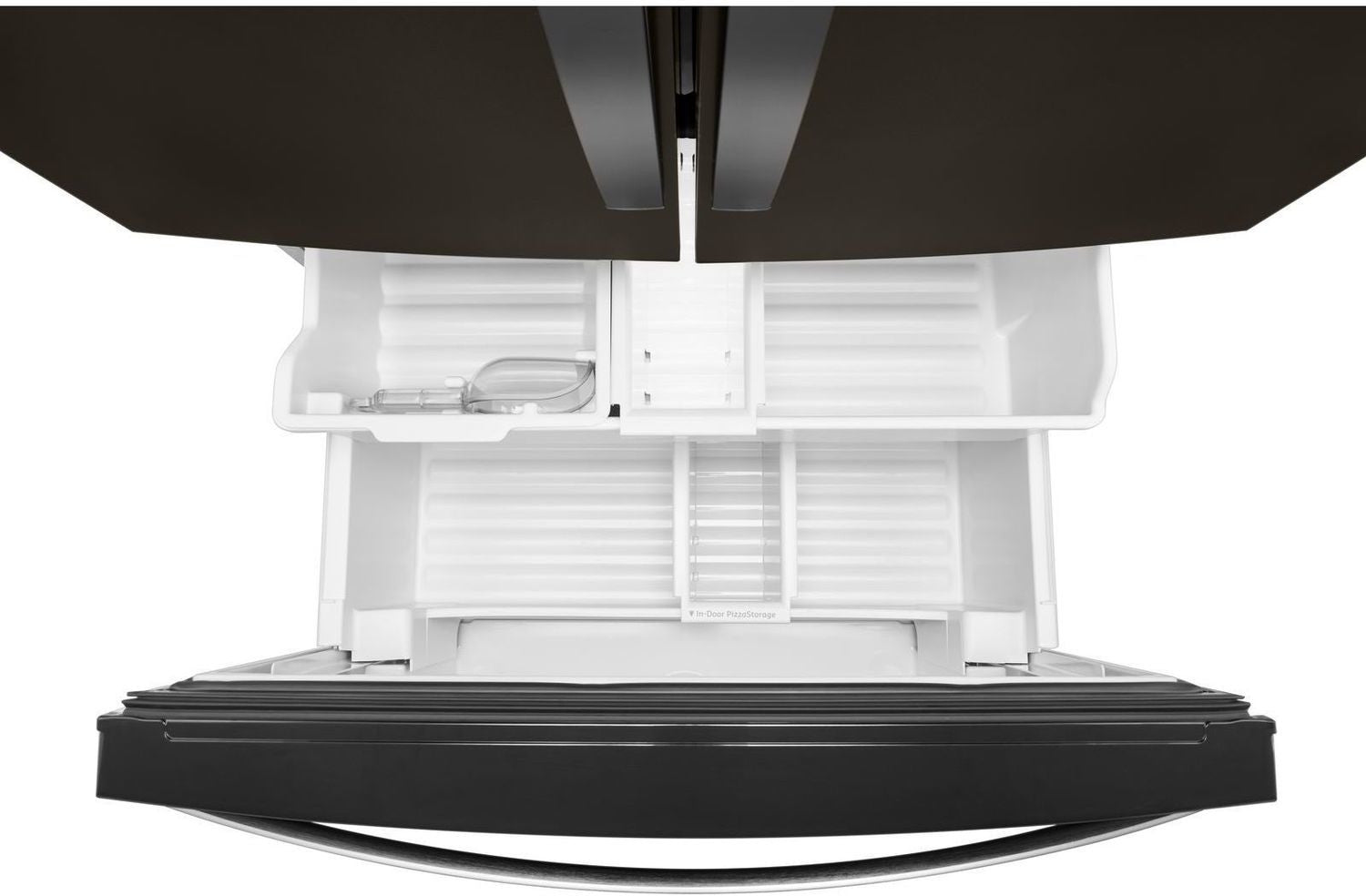 Whirlpool Black Stainless Steel French Door Refrigerator (27 Cu. Ft.) - WRF767SDHV