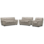 Kelleher Sofa, Loveseat and Chair Set - Beige