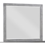 Copeland Mirror - Wire-Brushed Grey