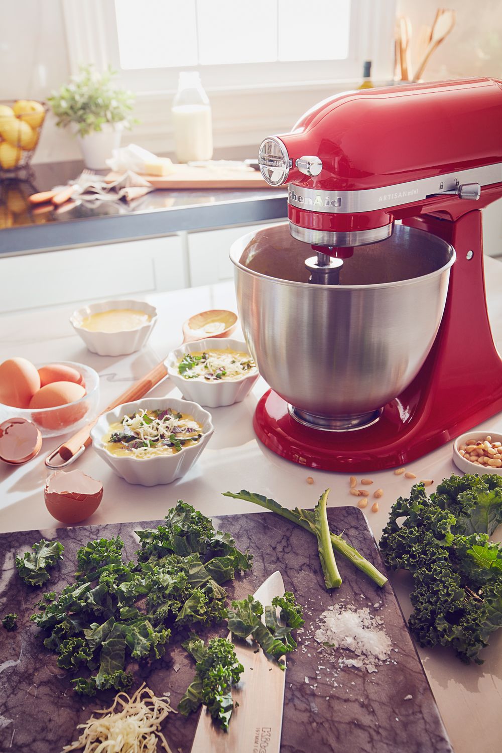 KitchenAid Empire Red Mini 3.5-Quart Tilt-Head Stand Mixer - KSM3311XER